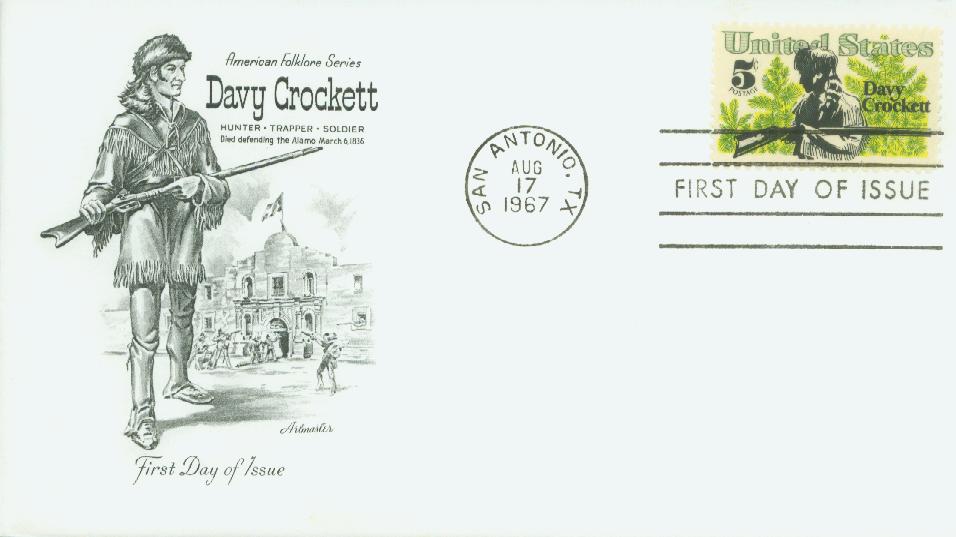 1967 Crockett Classic First Day Cover