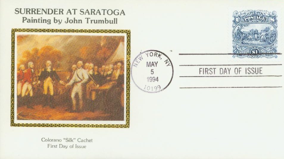 U.S. #2590 FDC – 1994 Saratoga First Day Cover.