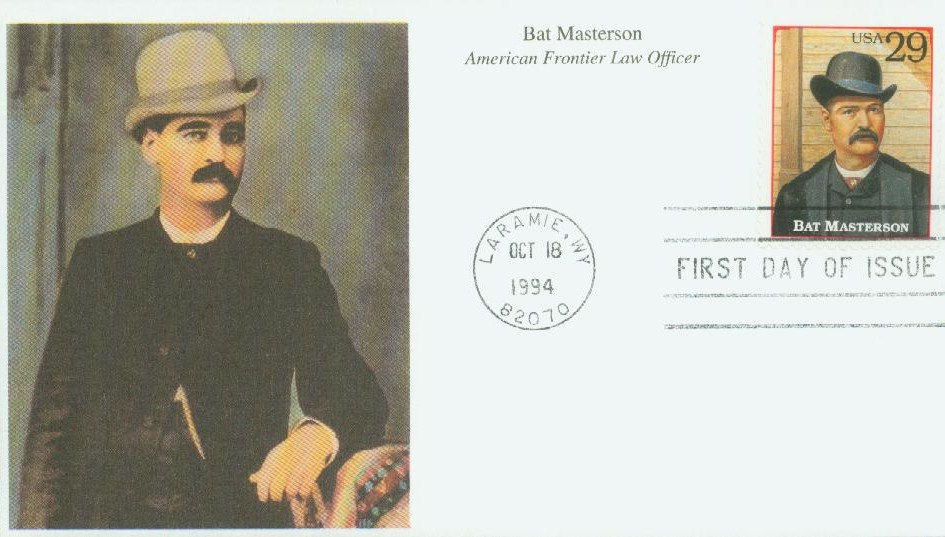 U.S. #2869h – 1994 Masterson First Day Cover.
