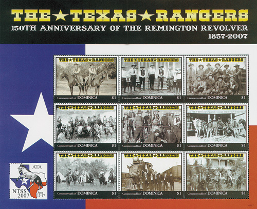 Item #M10054 – The Texas Rangers are the oldest state law enforcement group in the U.S.