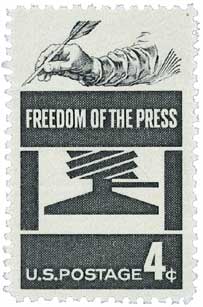 Freedom of the Press stamp