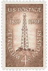 U.S. #1134 was issued in Titusville, PA, the site of the first oil well in America.