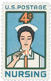 1961 4¢ Nursing