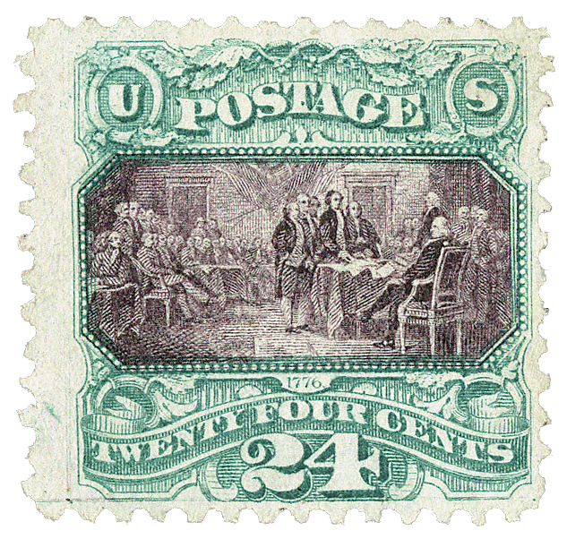 1869 Declaration of Independence stamp