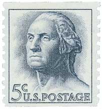 1962 Washington stamp