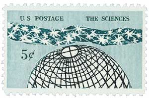 1963 5¢ Science stamp
