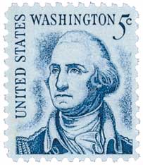 1967 Washington stamp