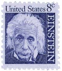 1966 Einstein stamp