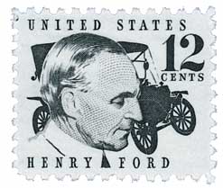 1968 12¢ Henry Ford stamp