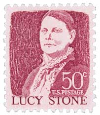 1968 50¢ Lucy Stone stamp
