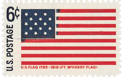 U.S. #1346 – From the Historic American Flags set.