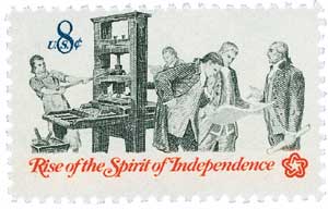 1973 Pamphlet Printing stamp