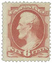 1873 6¢ Lincoln