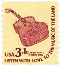 1979 3.1¢ Americana Series: Guitar