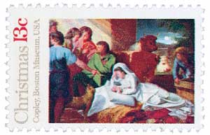 1976 13Â¢ Traditional Christmas: Nativity