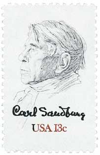 1978 13Â¢ Carl Sandburg 