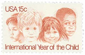 1979 International Year of the Child stamp
