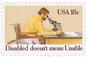 1981 International Year of the Disabled stamp
