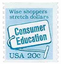 1982 20¢ Consumer Education stamp