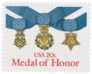 1983 20Â¢ Medal of Honor