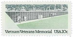 Vietnam Veterans Memorial stamp