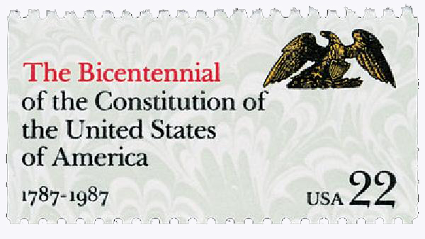 1987 22¢ Drafting the Constitution: The Bicentennial