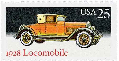 25¢ 1929 Pierce-Arrow stamp