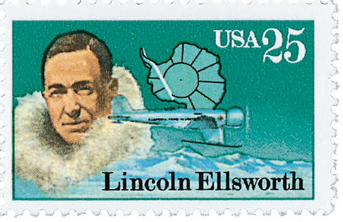 1988 Lincoln Ellsworth stamp