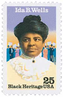 1990 Ida Wells stamp