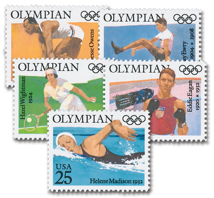 1990 25Â¢ Olympians