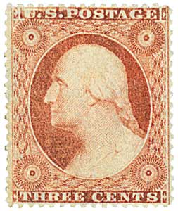 Series of 1857-61 3Â¢ Washington Type I