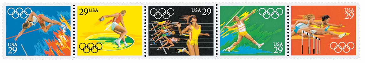 1991 29¢ Summer Olympics