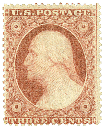 Series of 1857-61 3Â¢ Washington Type III