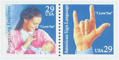 1993 American Sign Language stamps