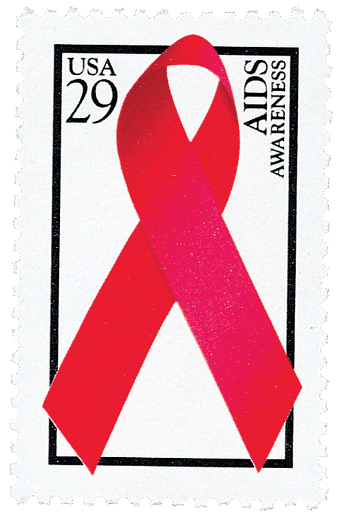  1993 29Â¢ AIDS Awareness