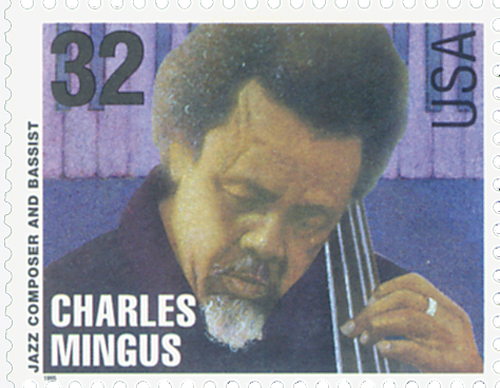 1995 Charles Mingus stamp