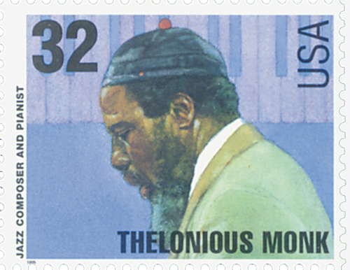 1995 Thelonius Monk stamp