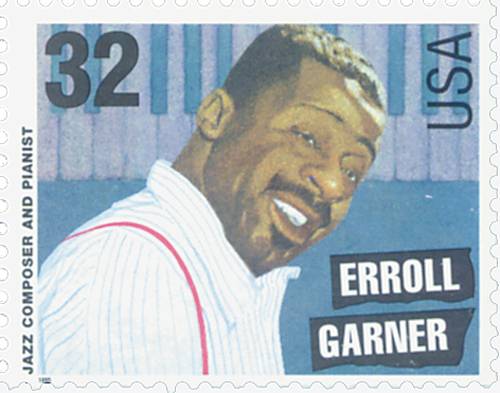 1995 32¢ Jazz Musicians: Erroll Garner stamp