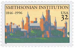 1996 Smithsonian stamp