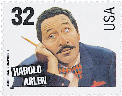 1996 32¢ Songwriters: Harold Arlen stamp