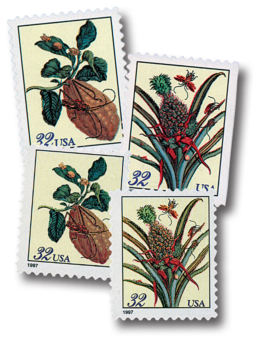 1997 Merian Botanicals stamps