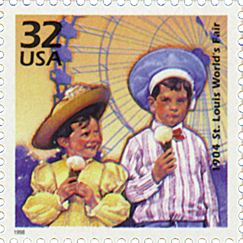 1998 32¢ Celebrate the Century - 1900s: St. Louis World Fair stamp