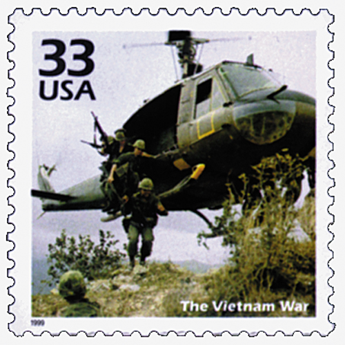 1999 33¢ The Vietnam War stamp