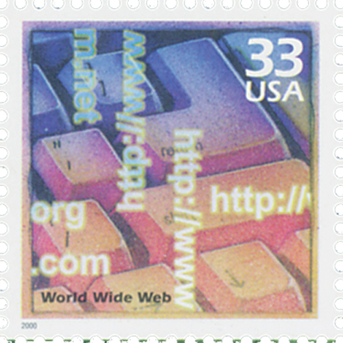 2000 World Wide Web stamp