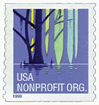 1998 5¢ Wetlands, non-denominational coil