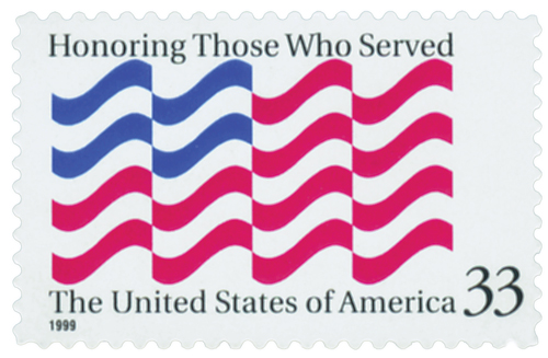 1999 Honoring Those Who Served stamp
