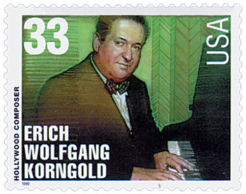 1999 Erich Korngold stamp