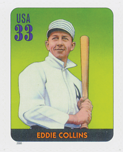 2000 33Â¢ Legends of Baseball: Eddie Collins