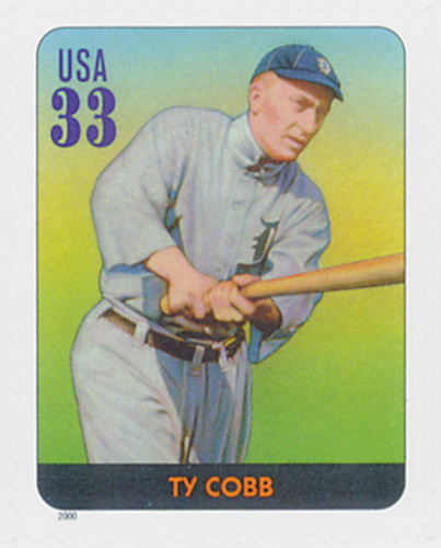 2000 Ty Cobb stamp
