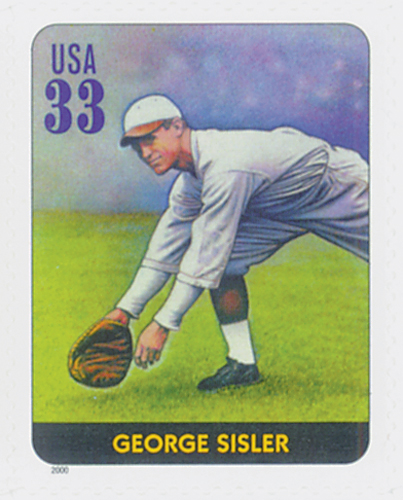 2000 George Sisler stamp
